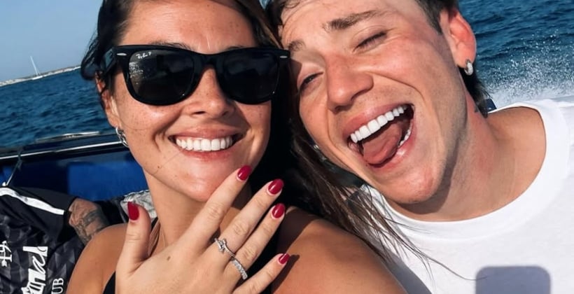 Paulo Londra y Martina Quetglas se comprometieron en Ibiza: “Sí, quiero mi amor, mi Pau”