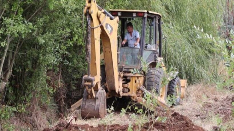 Realizan mejoramiento de más de 100 kilómetros de caminos rurales en Cholchol