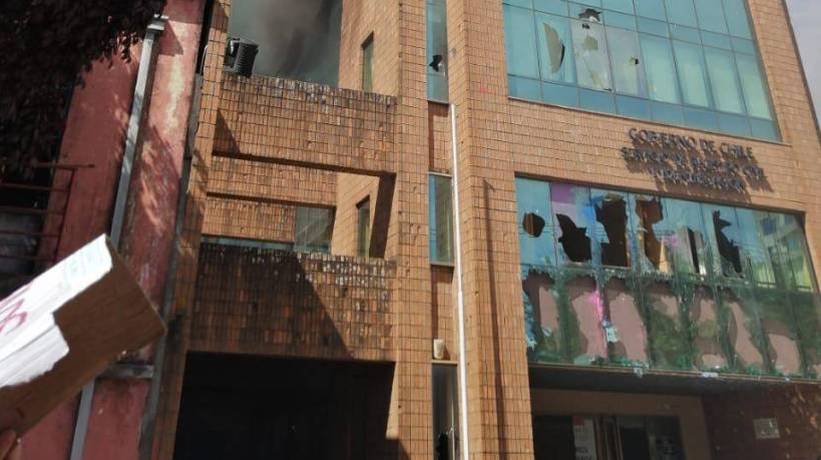 Se inició estudio estructural del edificio del Registro Civil de Concepción que resultó destruido para el terremoto de 2010