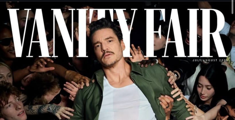 Pedro Pascal deslumbra en portada de Vanity Fair y confirma su estatus de sex symbol global
