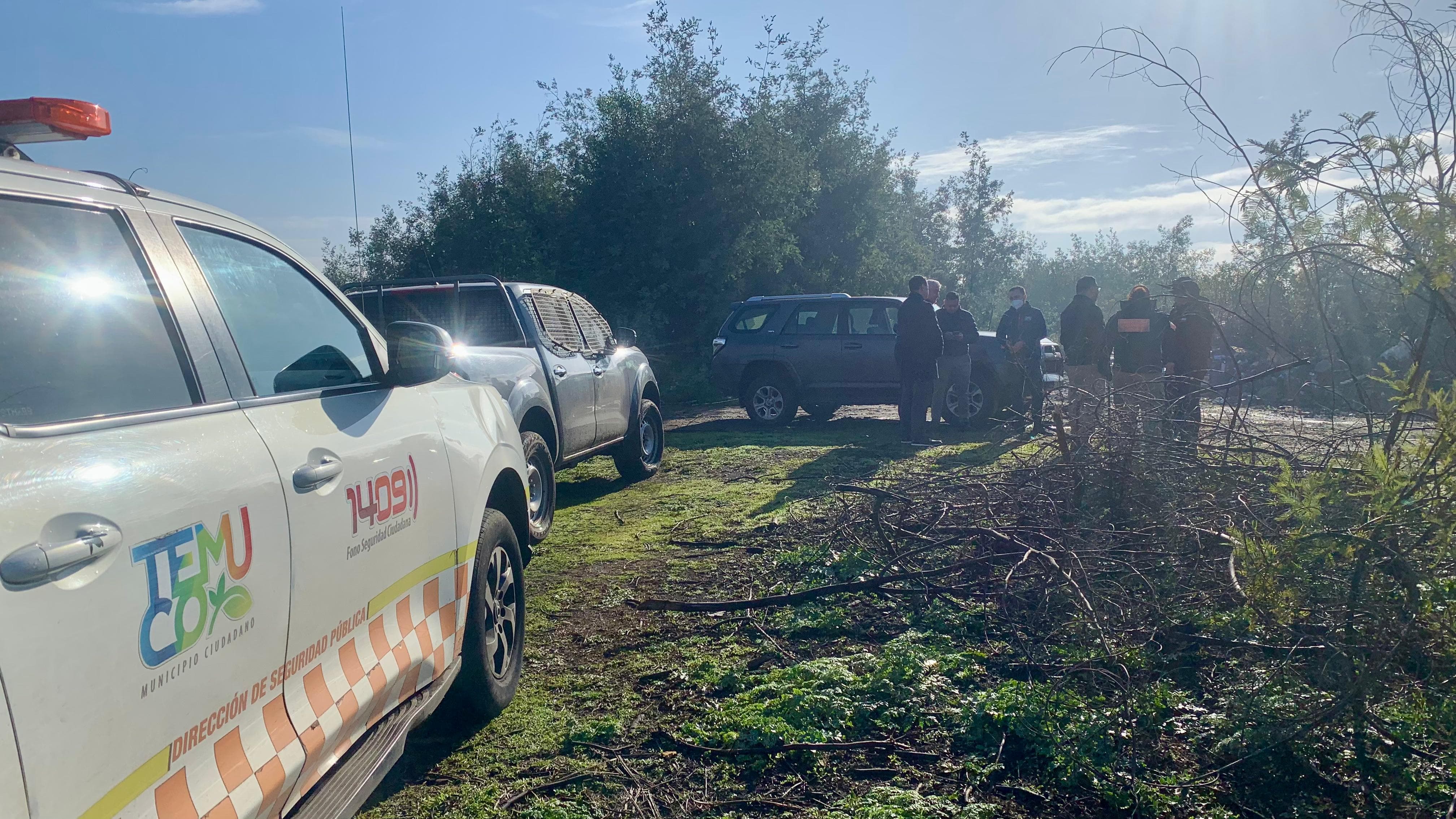 Dron municipal encontró cadáver en el río Cautín