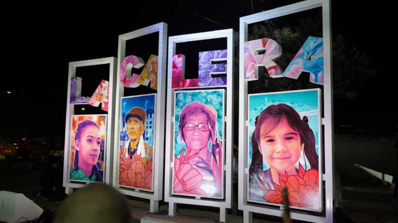 La Calera renueva sus accesos con galería de rostros que homenajea a vecinos históricos