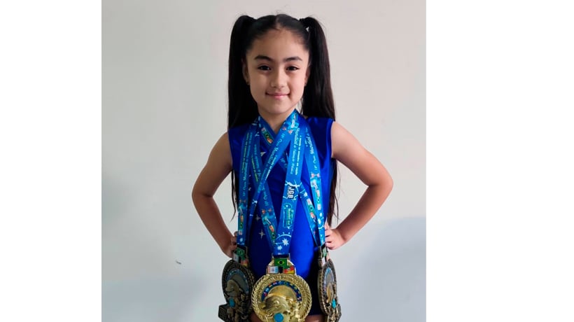Osornina obtiene tercer lugar en campeonato internacional de patinaje artístico en Brasil