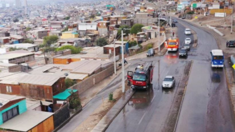Serviu reacciona por daños a viviendas en sector Miramar por precipitaciones