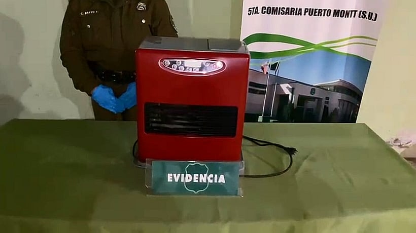 Mujer fue detenida por vender en redes sociales una estufa robada en Puerto Montt