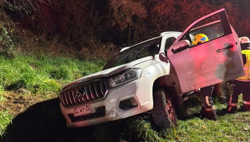 Detienen a conductor ebrio en Paillaco