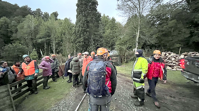 Suspenden hasta el lunes labores de búsqueda de adulto mayor extraviado en Puyehue