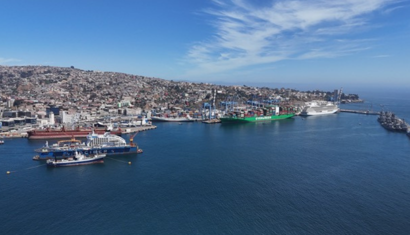 Puerto Valparaíso mantiene crecimiento sólido en transferencia de carga