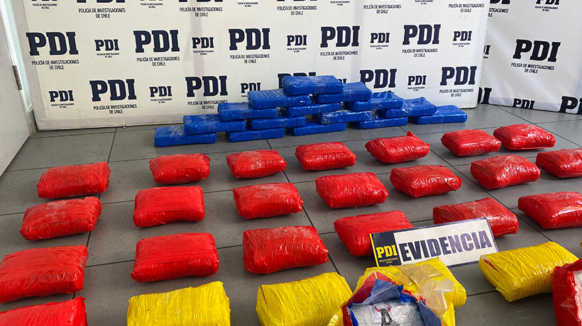 Balance incautaciones de droga en Osorno 2024: por primera vez la ketamina lidera los decomisos