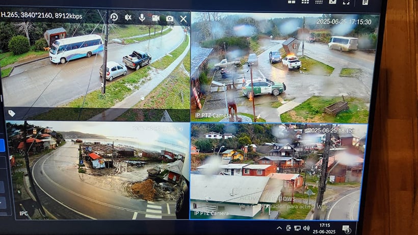 Instalan cámaras de televigilancia en la comuna de San Juan de la Costa
