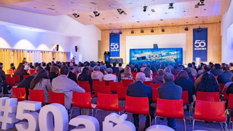 Celebran ceremonia por los 50 años de la Zona Franca de Iquique