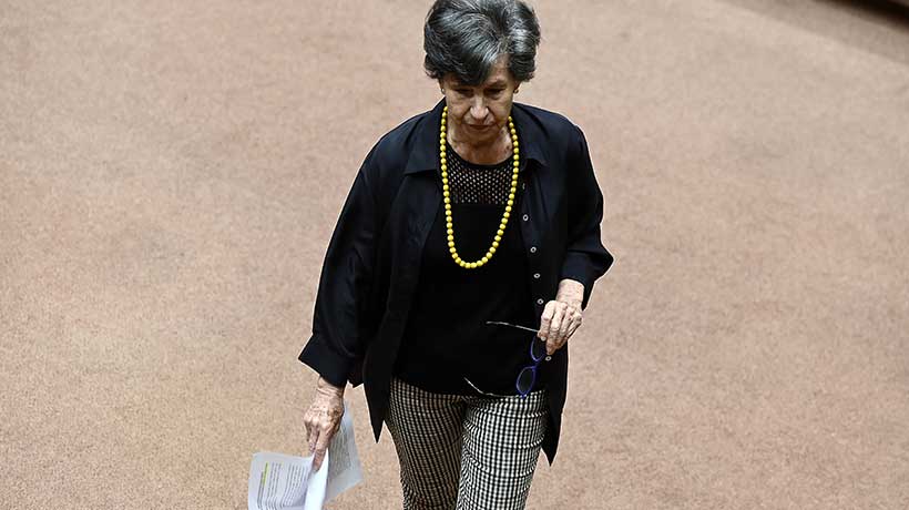 Exsenadora Isabel Allende admite que periodo fuera del Congreso Nacional ha sido “doloroso”