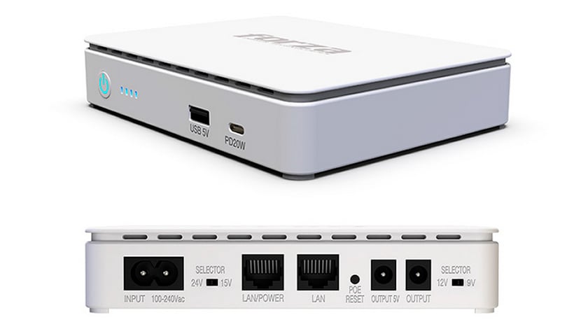 Nueva UPS PoE y banco USB-C: respaldo esencial ante cortes eléctricos