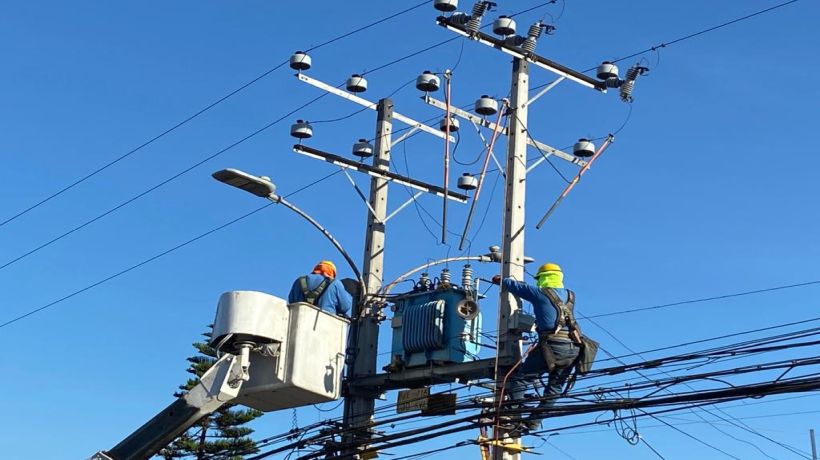Informan sobre corte programado de suministro eléctrico para este martes en el sector centro de Iquique
