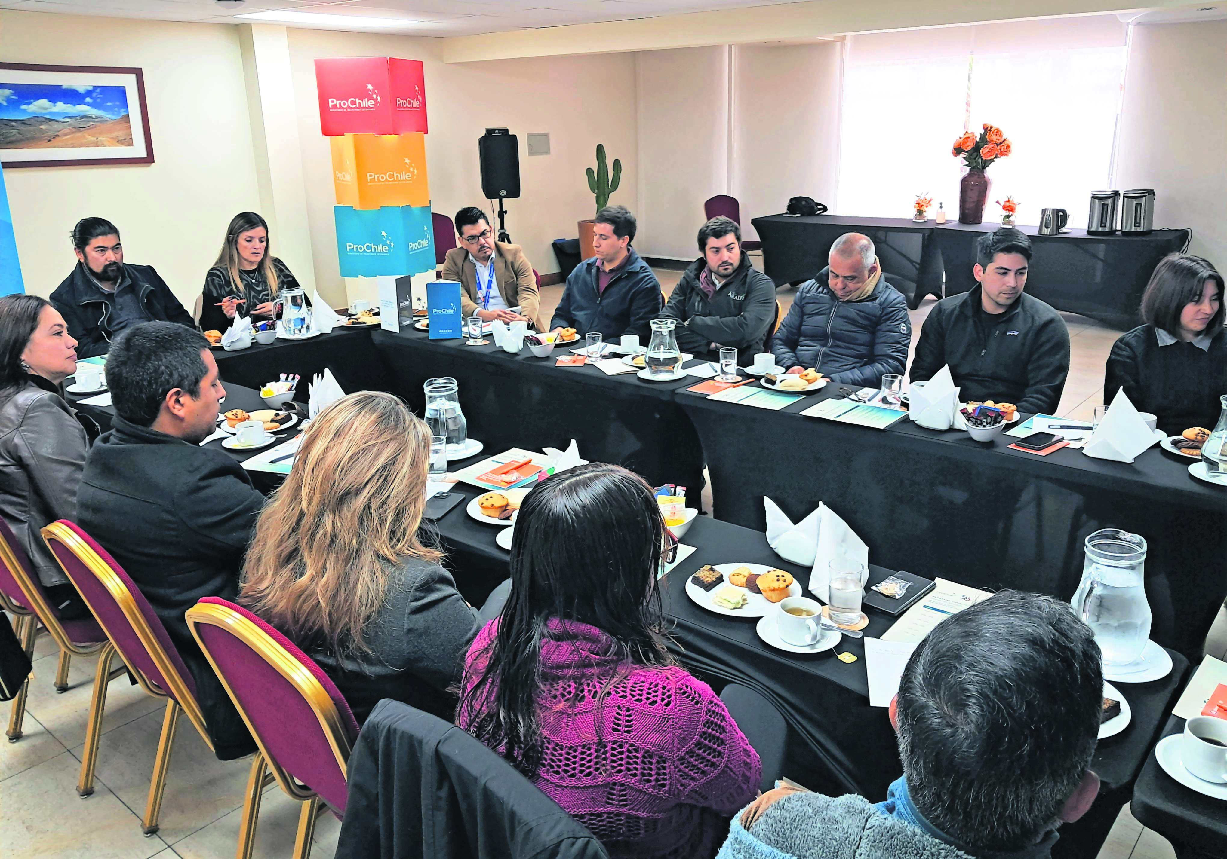 ProChile realizó Consejo Regional Exportador con activa participación de empresas locales