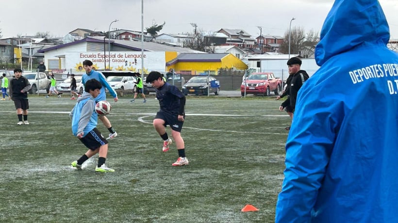 Deportes Puerto Montt prueba jugadores en Ancud