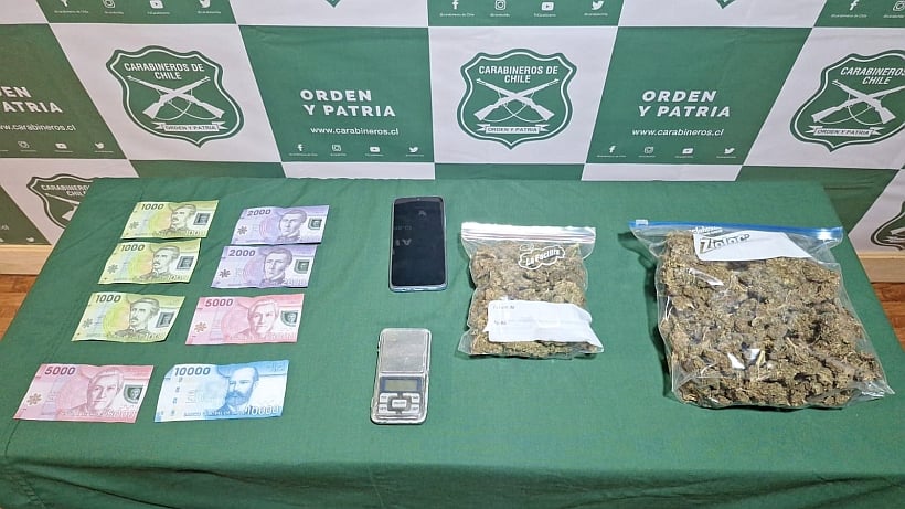 Estudiante detenido por tráfico de marihuana en Castro