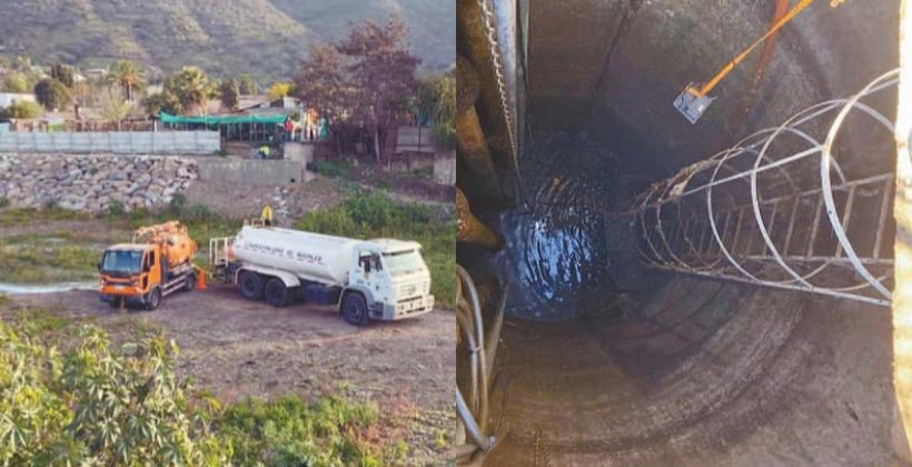Nogales: trabajan a toda máquina para destapar la red sanitaria