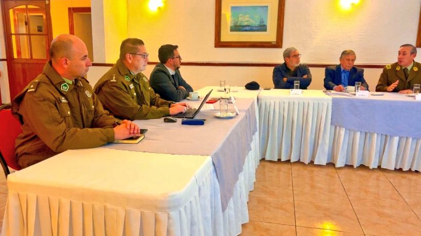 Abordan temas para una mejor seguridad en el área del comercio en Iquique