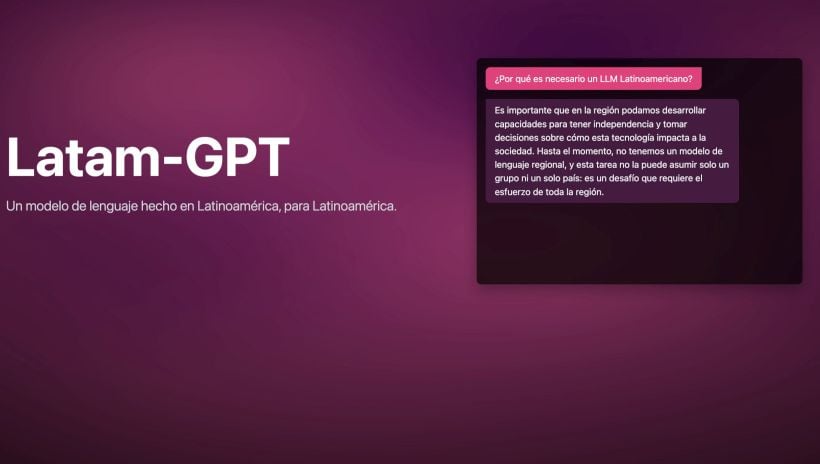 LatamGPT: Trabajan el primer modelo de inteligencia artificial entrenado por y para América Latina