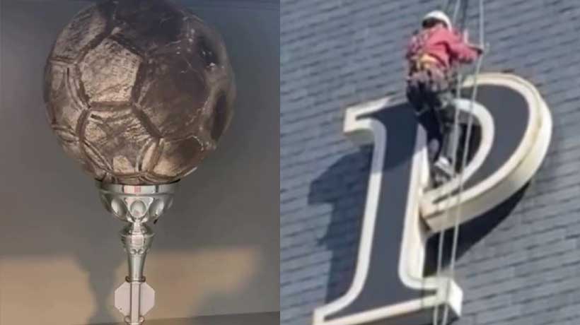 Ahora sin la mítica pelota en la “P”: Quilpué busca la historia detrás de su ícono urbano