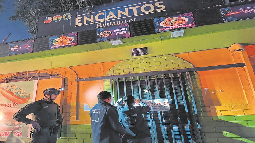Clausuran shopería que se ubica frente a colegio