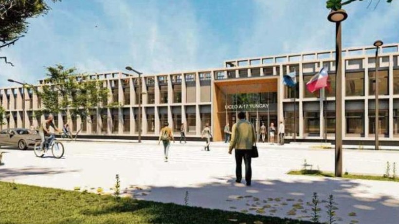 Adjudican licitación para la reposición del Liceo de Yungay Adjudican licitación para la reposición del Liceo de Yungay