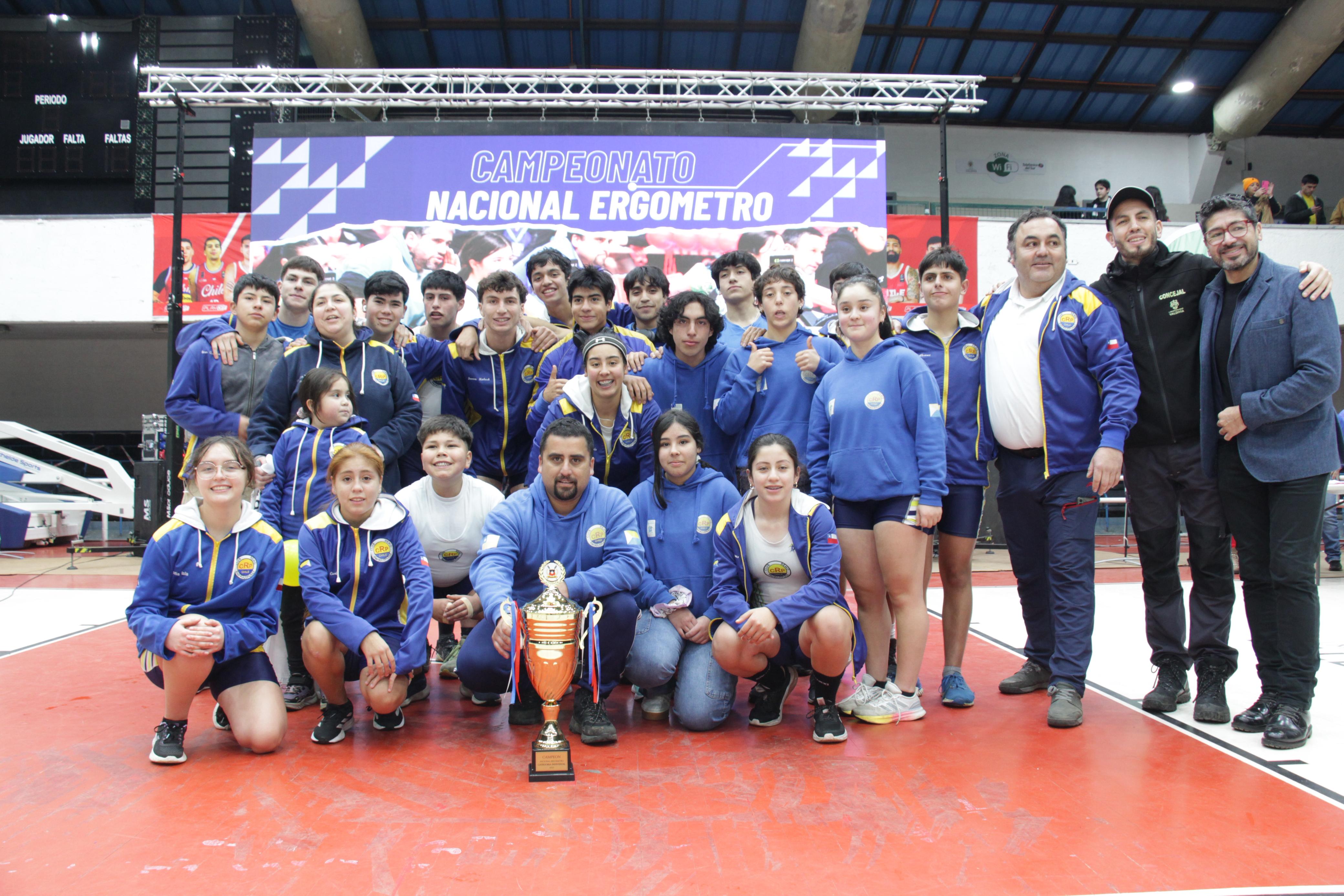 Panguipulli fue el campeón del Nacional de Remoergómetro Panguipulli fue el campeón del Nacional de Remoergómetro