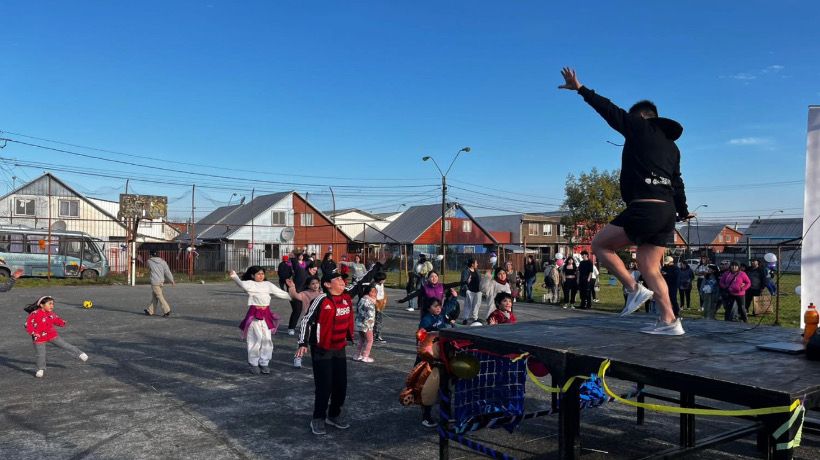 En Alerce vivió jornada recreativa para niñas y niños En Alerce vivió jornada recreativa para niñas y niños