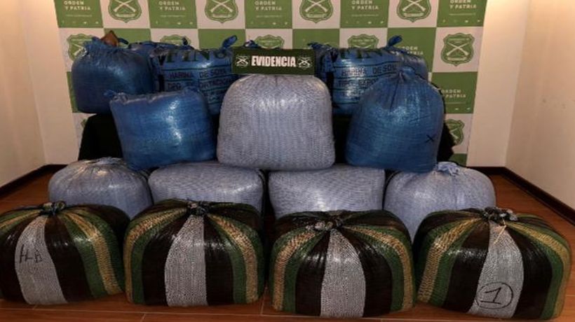 Detienen a mujer y decomisan más de 300 kilos de hojas de coca en Tarapacá Detienen a mujer y decomisan más de 300 kilos de hojas de coca en Tarapacá