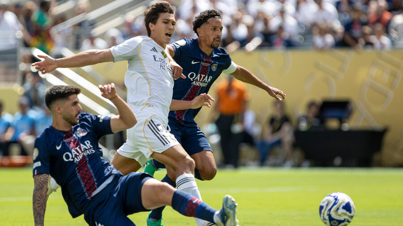 PSG arrasó al Real Madrid 4-0 en semifinales del Mundial de Clubes PSG arrasó al Real Madrid 4-0 en semifinales del Mundial de Clubes