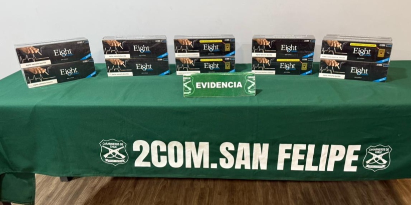 Ganó $200 mil en tragamonedas, pero no le pagaron: detienen a dueño del local por estafa y contrabando en San Felipe