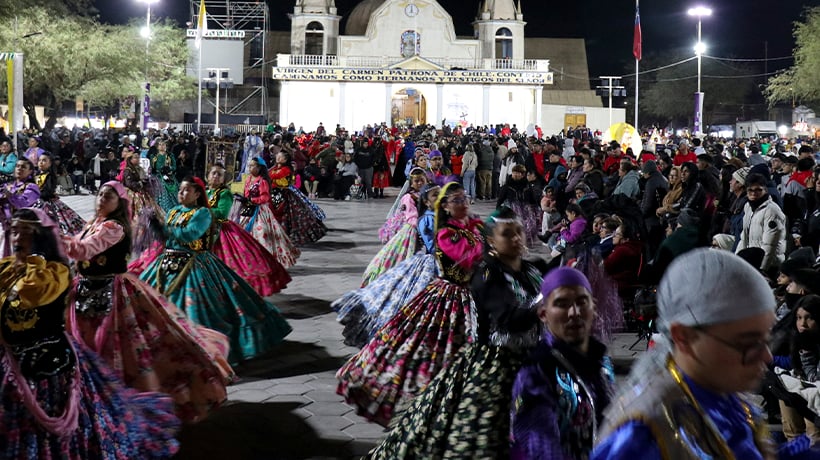 [GALERÍA] Así se vive la fiesta de La Virgen del Carmen de La Tirana en la región de Tarapacá