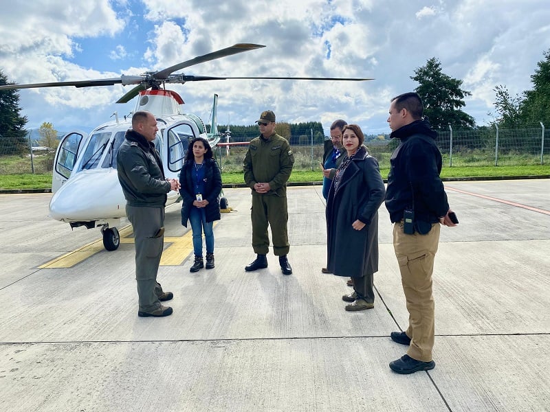 MOP construirá nuevo punto de posada de helicópteros en Retén de Carabineros de Riñinahue en Lago Ranco MOP construirá nuevo punto de posada de helicópteros en Retén de Carabineros de Riñinahue en Lago Ranco
