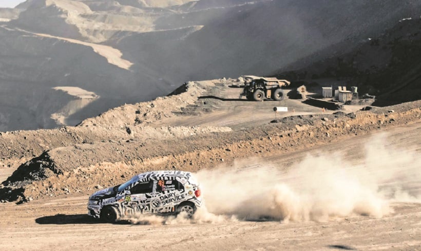 Rally Mobil Atacama cerró histórica fecha con paso por minera Candelaria Rally Mobil Atacama cerró histórica fecha con paso por minera Candelaria