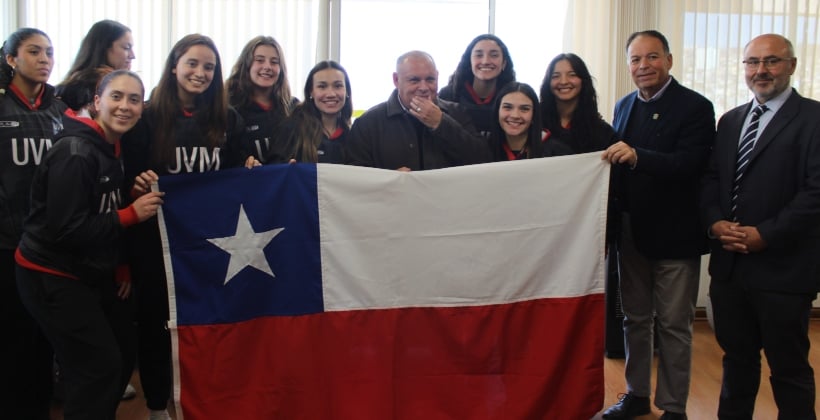 Gobernador Mundaca despidió a selección UVM que representará a Chile en el Mundial Universitario de Básquetbol Gobernador Mundaca despidió a selección UVM que representará a Chile en el Mundial Universitario de Básquetbol