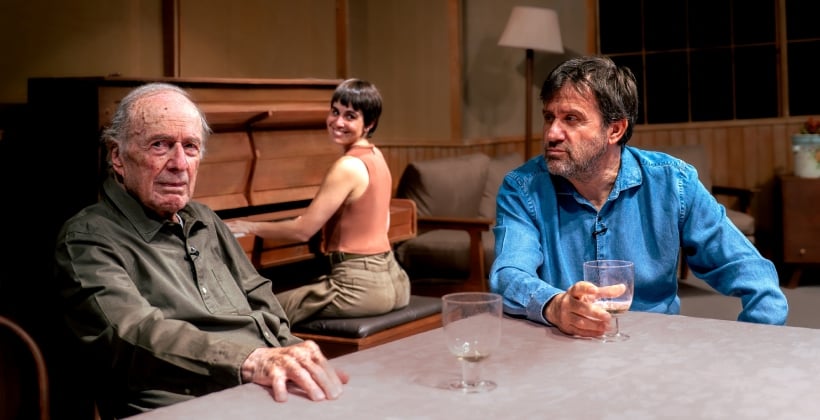 “Aquí me bajo yo”: La obra éxito en Santiago llega a Viña con Jaime Vadell y tres generaciones sobre el escenario “Aquí me bajo yo”: La obra éxito en Santiago llega a Viña con Jaime Vadell y tres generaciones sobre el escenario