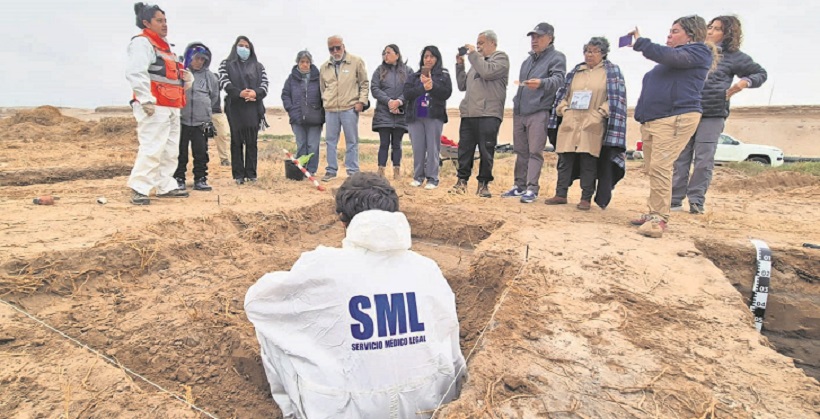 Plan Nacional de Búsqueda acompañó a familiares en pesquisas en Autódromo de Arica Plan Nacional de Búsqueda acompañó a familiares en pesquisas en Autódromo de Arica