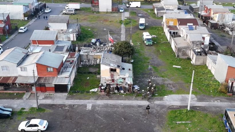 Municipio de Hualpén solicita a Enap resguardar terrenos expropiados en El Triángulo Municipio de Hualpén solicita a Enap resguardar terrenos expropiados en El Triángulo