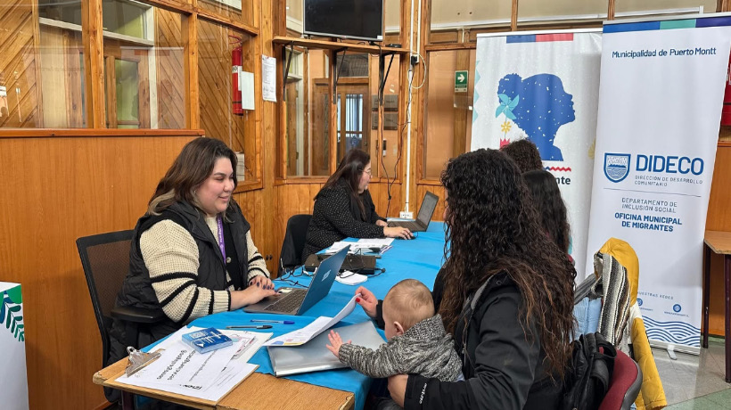 Con éxito se desarrolló la reciente jornada de regularización de niños inmigrantes en Alerce Con éxito se desarrolló la reciente jornada de regularización de niños inmigrantes en Alerce