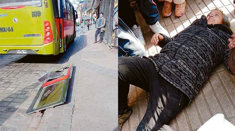 "Pensé que iba a morir": mujer fue golpeada por puerta que se desprendió de una micro en Valparaíso "Pensé que iba a morir": mujer fue golpeada por puerta que se desprendió de una micro en Valparaíso
