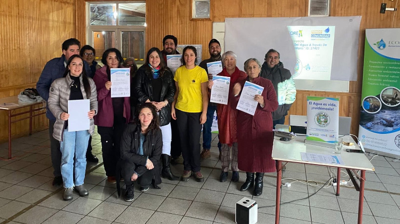 APR de Curaco de Vélez ejecutó exitosamente proyecto del Fondo Comunidad para mejorar la calidad del agua APR de Curaco de Vélez ejecutó exitosamente proyecto del Fondo Comunidad para mejorar la calidad del agua