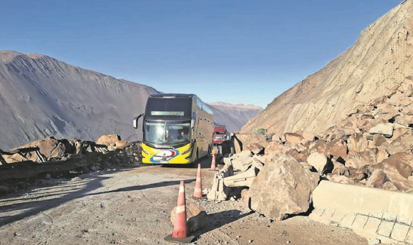 Ruta 5: Cores apoyan Estado de Excepción por crisis en la cuesta Chinchorro Ruta 5: Cores apoyan Estado de Excepción por crisis en la cuesta Chinchorro