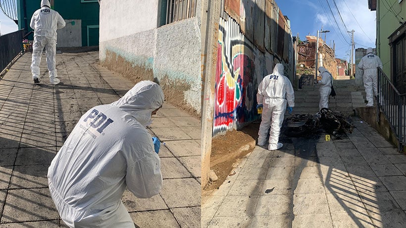 Un fallecido y dos personas en riesgo vital deja discusión con posterior intercambio de disparos en cerro Toro