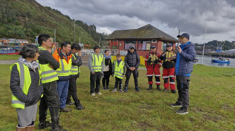 Puerto Montt refuerza la capacidad de respuesta ante emergencias en isla Tenglo
