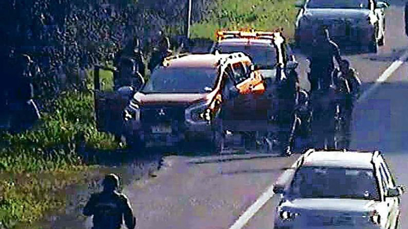 Operativo policial por robo terminó con persecución y disparos en la Ruta 78 Operativo policial por robo terminó con persecución y disparos en la Ruta 78