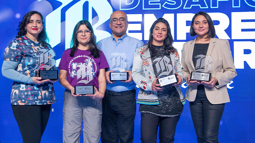 Concurso Desafío Emprendedor premia a proyectos de alto impacto en su novena edición Concurso Desafío Emprendedor premia a proyectos de alto impacto en su novena edición