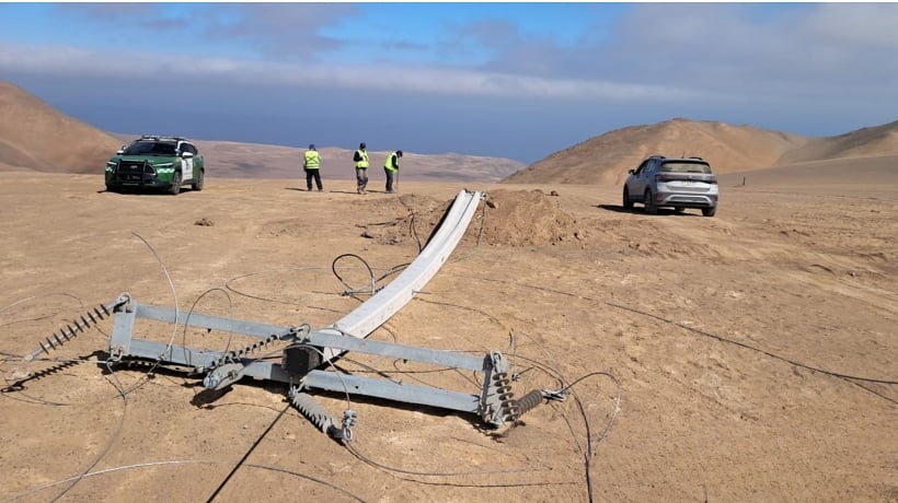 Robo de cables se dispara: CGE sumó más de 700 episodios en primer semestre de 2025 Robo de cables se dispara: CGE sumó más de 700 episodios en primer semestre de 2025