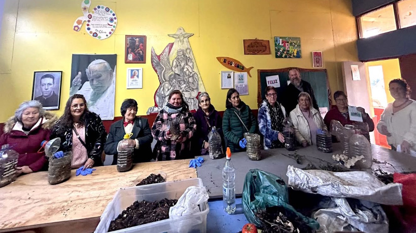 Realizan taller de compostaje domiciliario en Puerto Varas
