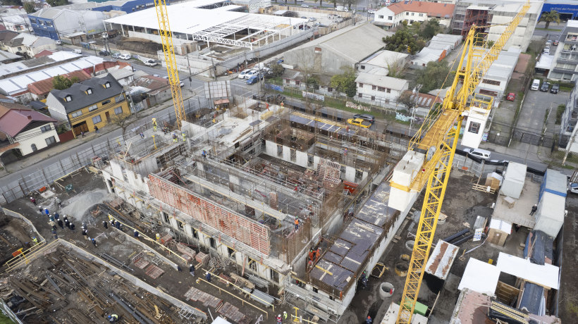 Concepción: obras de nuevo Cesfam O’Higgins alcanzan un 23% de avance Concepción: obras de nuevo Cesfam O’Higgins alcanzan un 23% de avance